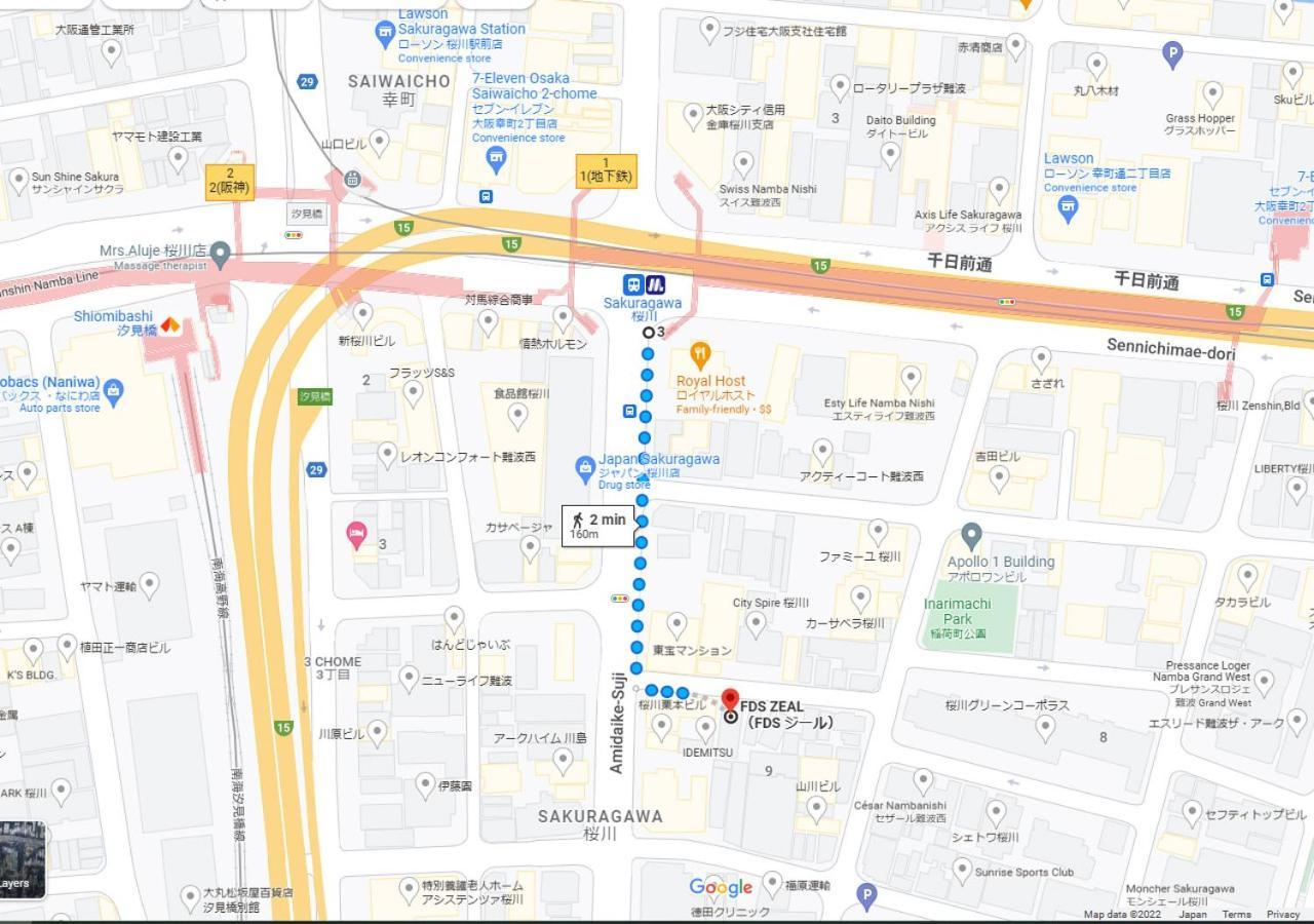 Fds Zeal Apartment โอซาก้า ภายนอก รูปภาพ